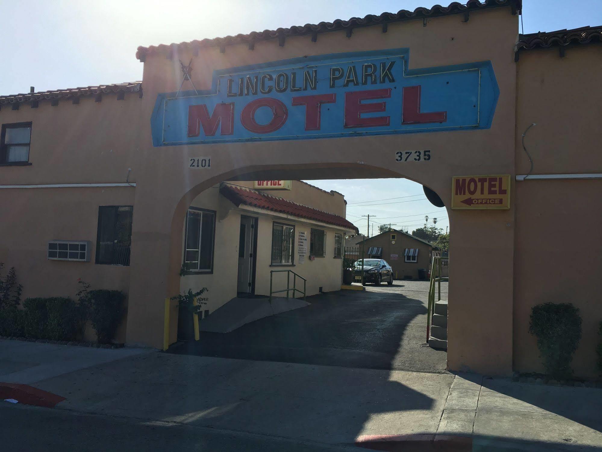 לוס אנג'לס Lincoln Park Motel מראה חיצוני תמונה